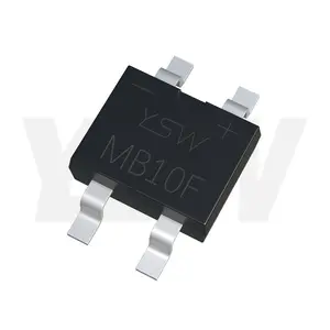 MB10F-12 Gleich richter SMD 1.2A/100V MBF Brücken gleich richter MB10F-12