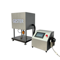 GESTER SATRA TM156 Probador de Compresión de Calzado, Probador de Fatiga de Suelas de Zapatos GT-KB60 con Control de Pantalla Táctil y Accionamiento por Servocilindro, 1 Año de Garantía