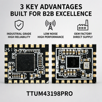 Module décodeur DAC HiFi OEM TTUM43198PRO USB 768kHz 32bit DSD256 compatible Android Windows IOS MacOS HarmonyOS