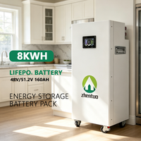 Batterie lithium-fer verticale 51,2 V 160 Ah 8 kWh pour système audio d'église, auditorium et projecteur