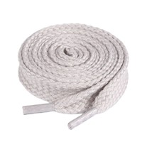Lacets plats noirs YNBG XD366 de 1,5 cm de large, monocouche, en polyester, pour pantalons, ceintures et chaussures – Vente en gros