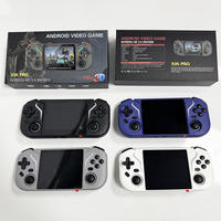 Console de jeu portable Android X95 PRO, prise en charge du réseau WiFi, multifonctionnelle, double joystick RGB, console de jeu rétro portable