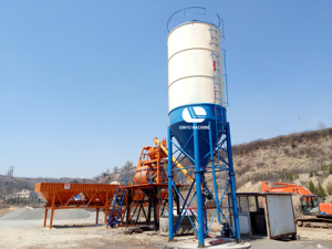 Transportador de Tornillo de Tolva XINYU para Planta Dosificadora de Concreto HZS50, Motor Controlado por PLC, Rodamiento Eléctrico para Proyectos de Construcción - Product Image 6
