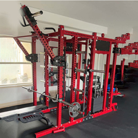 Machine Smith multifonctionnelle avec câble croisé Smith Power Rack Machine à squat Équipement de fitness