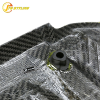 Couvre-moteur en fibre de carbone sèche pour BMW M5 F10 F06 F12 F13 2012-2016, garniture de capot moteur avant extérieur, remplacement de kits de carrosserie automobile