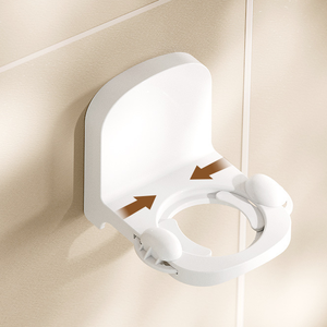 Rustproof vòi hoa sen Caddy Organizer nhựa phòng tắm kệ cho dầu gội đầu xà phòng và đồ dùng cá nhân hộ gia đình yếu tố cần thiết tắm trang trí nội thất - Product Image 2