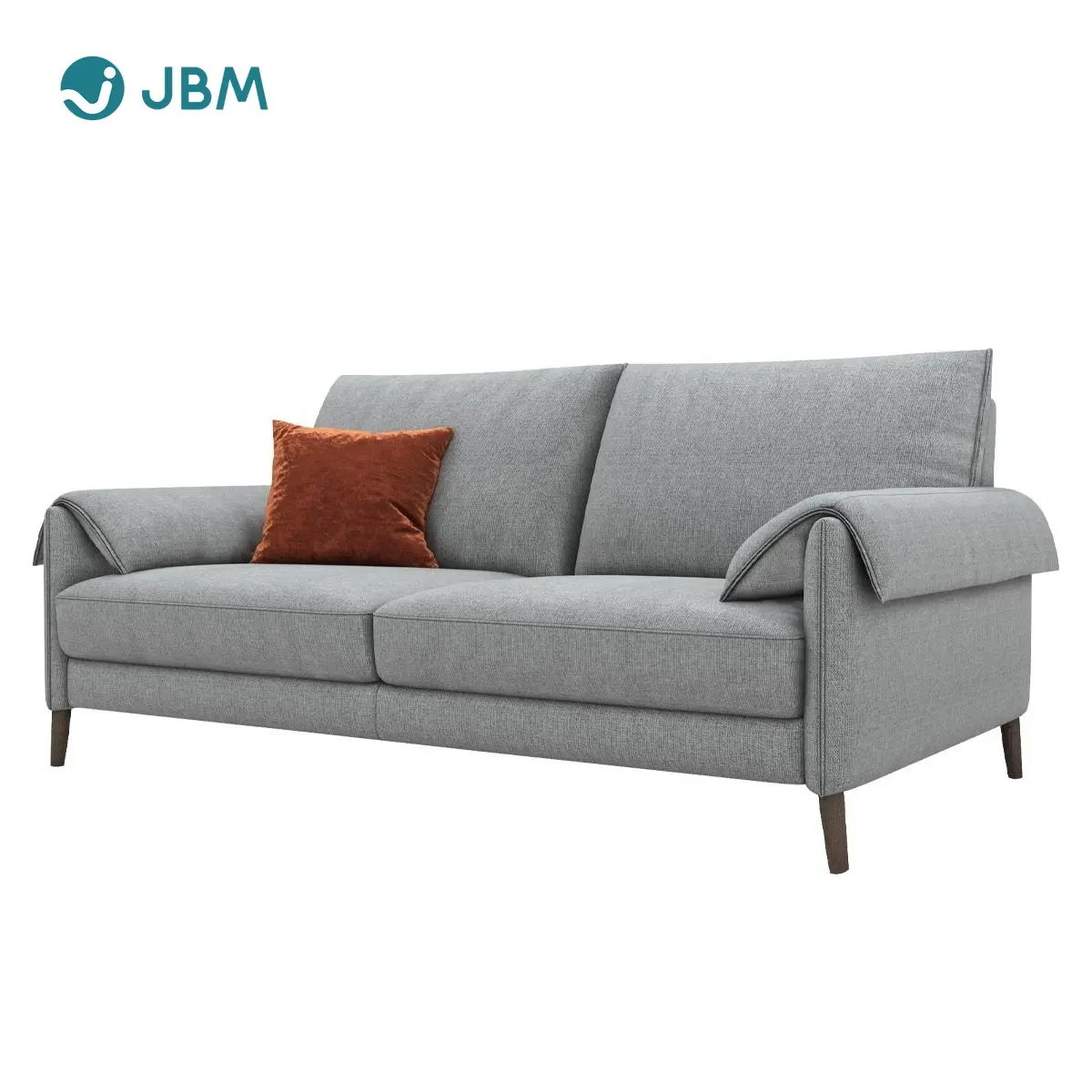 JBM EON Two Seats Modern Fabric Couch Sofa Japanese style Home Furniture Foldable Living Room sofas