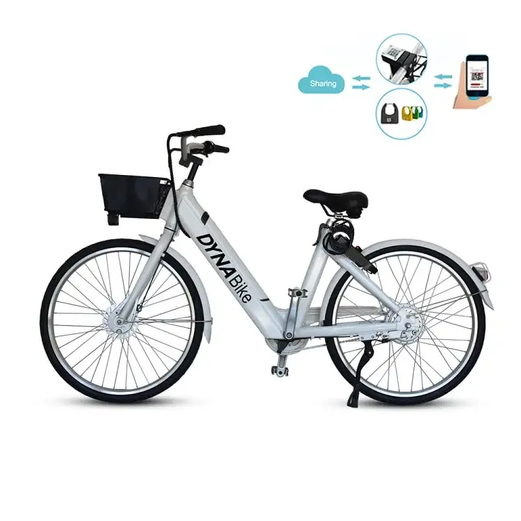 Özel kiralama Api Gps kamu sistemi pedalı Iot sistemi bisiklet E bisiklet payı akıllı kilit elektrik paylaşımlı bisiklet