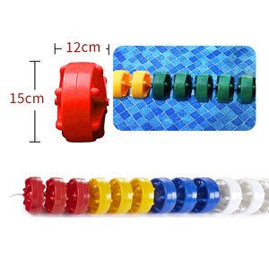 Separador de carriles de natación de PVC para pistas de natación, cuerda flotante de <span class=keywords><strong>25</strong></span> <span class=keywords><strong>metros</strong></span> y 50 <span class=keywords><strong>metros</strong></span> para piscinas - Product Image 5