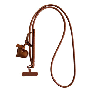 PU <b>Leather</b> Strawberry <b>Lanyard</b> Creative Lovely 3D <b>lanyard</b> New Wrist <b>Leather</b> Rope Bag hanging Decoration Strap Adjustable Sling - Product Image 1