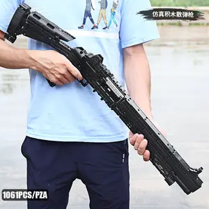 Kalıp kral 14003 SWAT silah yapı taşları Benelli M4 süper 90 silah modeli tuğla montaj tabanca PUBGed tabancası oyuncaklar