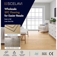 Holzoptik 4mm 5mm 6mm 8mm SPC LVT Vinyl-Planken-Bodenbelag Wasserdicht Klicksystem Starrer Kern für Kommerzielle Designprojekte Innenbereich