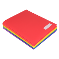 Carpeta de Archivo Delgada con Dos Bolsillos, Tamaño A4/Carta, con Logotipo Personalizado, de Plástico PP, para Presentación de Documentos