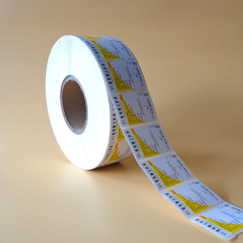 Reliable Quality Printing Custom Packaging Label for Bottle Adhesive Medicine Labels Printing