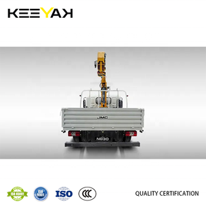 Camión grúa montado <span class=keywords><strong>JMC</strong></span> con motor diésel de 122Hp Euro4 Camión grúa montada en camión Camión de carga de 4 toneladas con grúa - Product Image 6