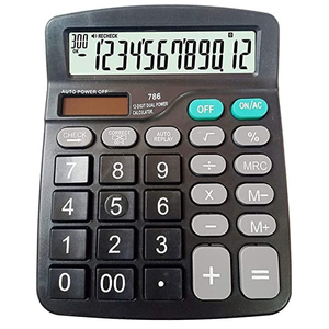 Promotion : Calculatrice solaire électrique à 12 chiffres, personnalisable avec logo, pour le bureau – Accessoire de papeterie économique très demandé - Product Image 5