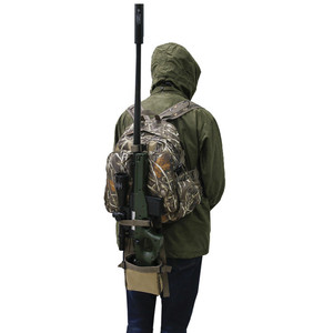 Sac à dos tactique camouflage avec pochette, sac à dos de chasse et de pêche en plein air, unisexe, adulte, en polyester - Product Image 5