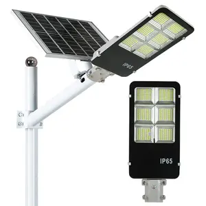 Commercial Solar Street Light Outdoor Solar Powered Street Light Lamp Waterproof All In 1 Led Solar Street Light