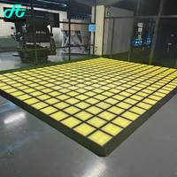 Funtime Igracelite - Piste de danse interactive à LED - Sol de jeu réaliste et dynamique - Construction métallique - Capacité de 500 kg - Pour salles de jeux