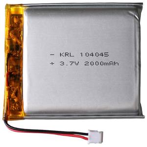ที่กำหนดเองในตัว<span class=keywords><strong>แบ</strong></span>บชาร์จไฟ3.7โวลต์แบต<span class=keywords><strong>เต</strong></span>อรี่ลิเธียม104045 2000มิลลิแอมป์ชั่วโมงสำหรับแอนดี้ทำความสะอาดที่มีประโยชน์ - Product Image 2