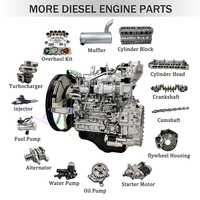 Ensemble moteur d'excavatrice 3166 3066T 3306, moteur de haute qualité adapté aux Caterpillar E320B 320C 320D