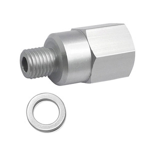 Adaptador de temperatura del refrigerante de aluminio M12X1.5 a 18NPT, conector de motor para uso automotriz - Product Image 1