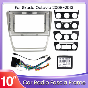 Telaio del pannello del cruscotto MEKEDE per Skoda <span class=keywords><strong>Fabia</strong></span> Octavia <span class=keywords><strong>Superb</strong></span> <span class=keywords><strong>Fabia</strong></span> Kodiaq Rapid <span class=keywords><strong>Superb</strong></span> Octavia Car frame con cavo RCA - Product Image 3