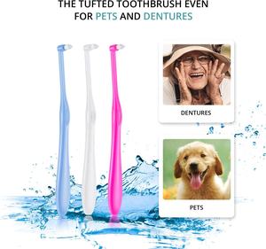 แปรงสีฟันแบบปลายเรียว New <span class=keywords><strong>Tuft</strong></span> แปรงสีฟันแบบปลายเรียวสำหรับทำความสะอาดซอกฟัน แปรงสีฟันขนนุ่มสำหรับทำความสะอาดซอกฟัน แปรงทำความสะอาดซอกฟันแบบเดี่ยว - Product Image 6