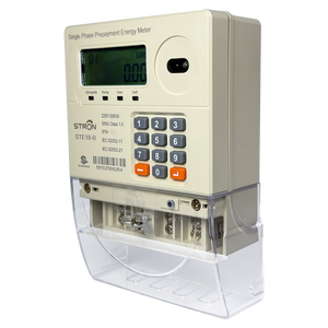 STS <span class=keywords><strong>Precio</strong></span> <span class=keywords><strong>de</strong></span> fábrica Medidor <span class=keywords><strong>de</strong></span> electricidad prepago monofásico Teclado integrado 60A Monitor <span class=keywords><strong>de</strong></span> energía <span class=keywords><strong>de</strong></span> corriente máxima sin batería - Product Image 3