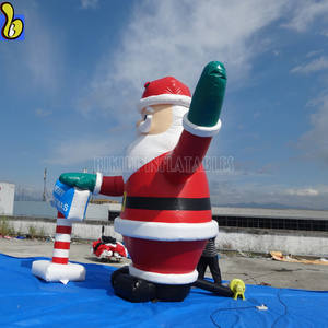 13 英尺充气圣诞老人圣诞促销 - Product Image 3