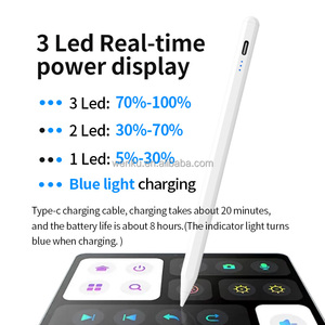 Phổ hoạt động Stylus Bút tương thích cho IOS & Android Màn hình cảm ứng có thể sạc lại Stylus tip cho <span class=keywords><strong>iPad</strong></span>/<span class=keywords><strong>iPad</strong></span> Pro/không khí/mini/điện thoại - Product Image 5