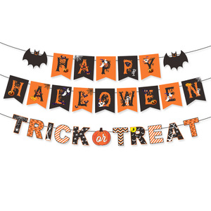 Set de Decoración para Fiesta de Halloween, Pancarta, Guirnalda, Murciélagos Colgantes, Globos en Espiral para Decoración de Escuelas y Centros Comerciales, Artículos de Decoración para Halloween - Product Image 4