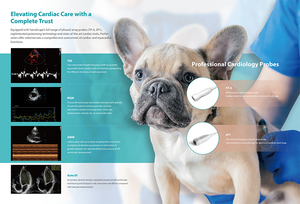 Système d'échographie Doppler couleur vétérinaire Sonoscape ProPet60, échocardiographie, prix de l'échographie pour animaux - Product Image 5