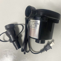 Pompe à air électrique Pompe de voiture Pompe ménagère Normes US/EU/UK/Japon Plastique ABS Gonfleur Dégonfleur pour piscines Matelas pneumatique