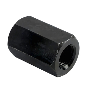 Gb56 Đen Oxit nặng Hex Nut dày thêm dài thô chủ đề cường độ cao Hex khớp nối Nut M16 M18 M20 M22 M24 M27 M30-M48 - Product Image 3