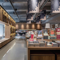 Organisateur de livres en bois écologique, mobilier moderne pour librairie, étagère de rangement pour bibliothèque, aménagement intérieur de magasin de détail