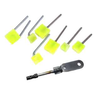 Customizable 25x25 Tetrahedron Shape Abrasive Plastic Media Fire and Knife Pattern Mold Mirror Polishing with OEM Support - Product Image 4