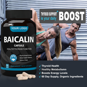 Nhãn Hiệu Riêng Tinh Khiết 85% Thực Phẩm Cấp <span class=keywords><strong>Baicalin</strong></span> Baikal <span class=keywords><strong>Skullcap</strong></span> Gốc Viên Nang Bổ Sung <span class=keywords><strong>Baicalin</strong></span> Viên Nang - Product Image 2