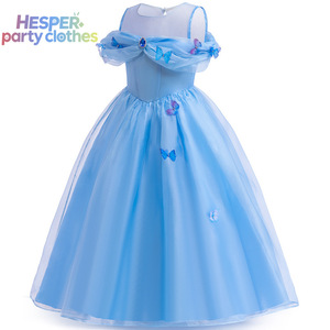 Disfraz de Princesa Mariposa Cindy de HESPER para Niñas, Vestido Largo Elegante para Carnaval, Fiesta de Cumpleaños, Disfraz de Cosplay para Navidad - Product Image 2