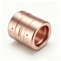 Manchon de guidage en cuivre HC95SA pour foreuse minière, pièce de rechange durable et usinée avec précision, à prix abordable