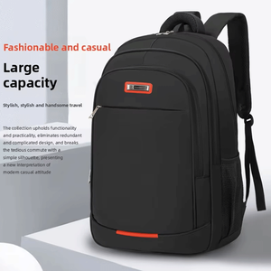 Custom Logo Men's <b>College</b> <b>Backpack</b> Closure Polyester School Laptop Bag Travel Notebook Laptop Storage - Product Image 3