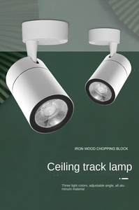 Lámpara de Riel de Techo para Tiendas de Ropa, Foco de Riel de 7W, 12W, 20W, 30W, Foco COB para Sala de Estar y Salas de Exposición - Product Image 4