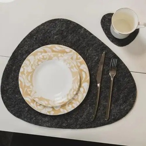 Felt <b>Table</b> Mats & Placemats Set Heat Resistant Anti-Slip <b>Coasters</b> Wedding Dining Room Plant for Kitchen <b>Table</b> - Product Image 3
