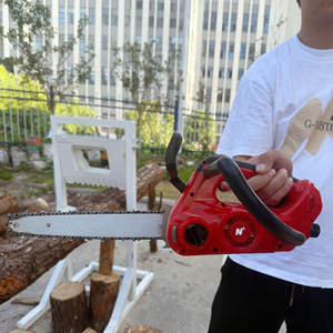 Tronçonneuse à Nouvelle Énergie N+PLUS pour Usage Domestique Outil de Jardinage Industriel Machine de Découpe de Bois à Batterie au Lithium Électrique Scie à Chaîne - Product Image 6