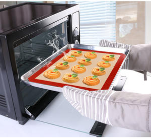 Tapis de cuisson en fibre de verre multi-tailles en silicone Tapis de four à macaron pour la cuisson et le pétrissage Outils de pâtisserie essentiels - Product Image 5