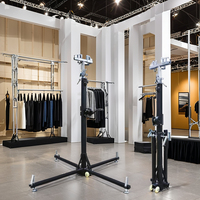 Torre Elevadora Portátil de Truss para Iluminación Móvil con Soporte de Manivela de Aluminio para Escenarios