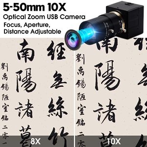 Cámara USB ELP de 5MP con Lente sin Distorsión 2592x1944, Sensor MI5100, Cámara Industrial Mini Webcam UVC para Raspberry Pi, <span class=keywords><strong>Facetime</strong></span> - Product Image 3
