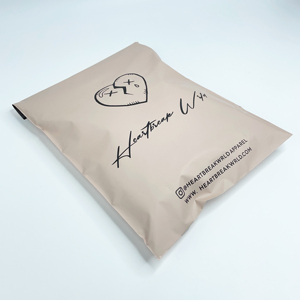 Sobres de Poliéster Personalizados Color Durazno con Impresión de Logotipo Negro, Bolsas de Envío de Marca para Ropa, Comercio Electrónico para Pequeñas Empresas - Product Image 6