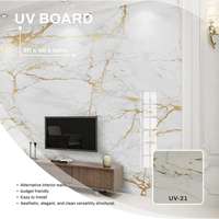 Nouvelle couleur, panneau mural intérieur moderne en PVC imprimé 5D, finition UV, imperméable, écologique, panneau de salle de bain, design graphique