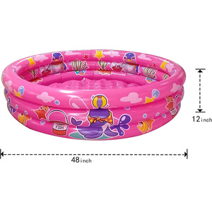 Piscina Inflable de Unicornio de PVC Ecológica y Colorida para Niños, Capacidad de 100 kg, Diversión Acuática de Verano para el Patio Trasero, Decoración para Fiestas - Product Image 6